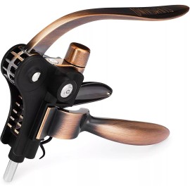 Damn Handy Products Rabbit Wine Bottle Opener Screwpull pressure Handle Corkscrew Set & Foil Cutter