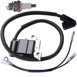 Ignition Coil Module with Spark Plug for Husqvarna 150BT 350BT 150BF 350BF Backpack Blower Re 502846401 511492901
