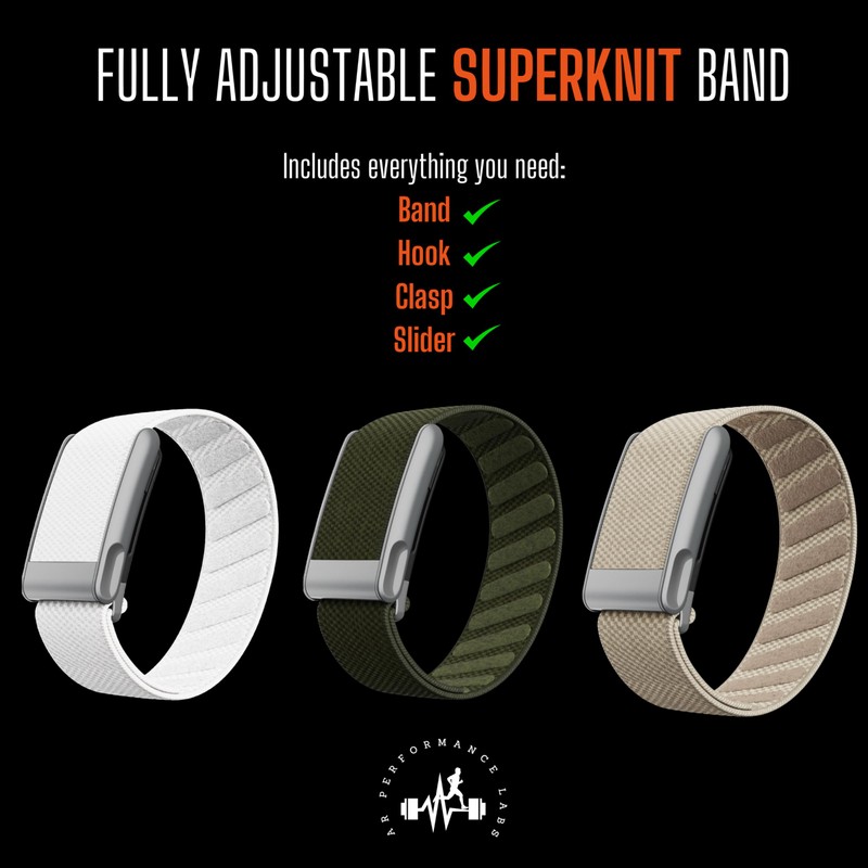 AR LABS Whoop 5.0 Compatible MG (LIFE) SuperKnit Band |