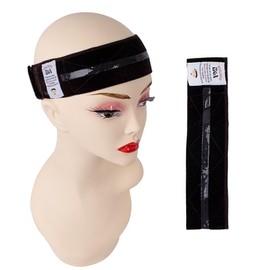 Gexworldwide Gex - Banda Para Peluca De Terciopelo Con Silicona Para Mantener Las Pelucas En Su Lugar, Banda Para El Cabello Con Sujeción Para Pelucas