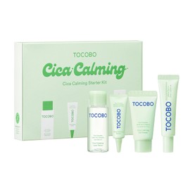TOCOBO Kit De Inicio Calmante Cica – Rutina Facial Para Piel Sensible Y Reactiva