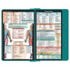 Whitecoat Clipboard® - Physical Therapy Edition (Teal, Bifold)