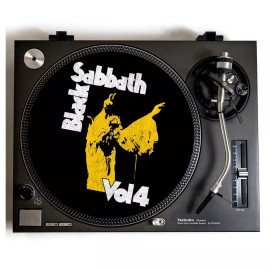 Universal Black Sabbath Turntable Slipmat for Vinyl Records Fits 12" Players DJ Slip Mat
