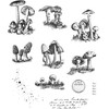 Tim Holtz - Stampers Anon Cling RBBR Stamp Set, Tiny