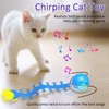 Giociv Interactive Cat Toys Ball for Indoor Cats Fast Rolling