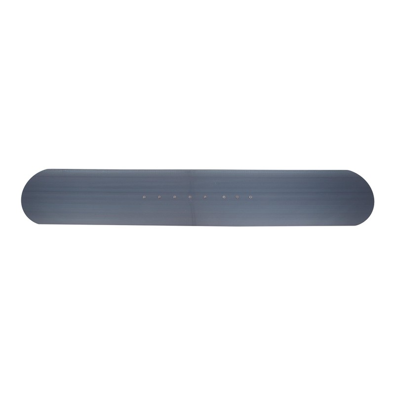 MARSHALLTOWN Fully Rounded Trowel, 24-Inch by 4-Inch Exposed Rivet Blue