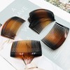 6 Pieces Plastic Side Hair Twist Comb French Twist Comb