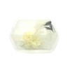 bath&bath Special Day Corsage with Feathers, Chest Accessory, 2-Way, Wedding,