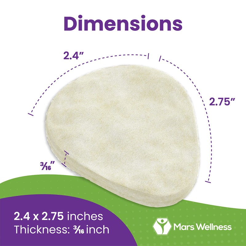Metatarsal Felt Foot Pad 3/16" Thick - Made in USA