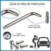 Kit de tornillos antirrobo para matrícula,Tornillos antirrobo de acero inoxidable,Con