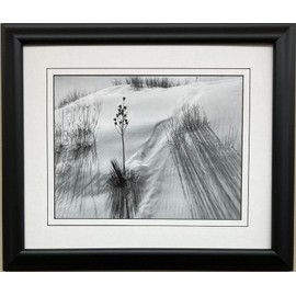 Ansel Adams "Dune, White Sands Nat. Park NM"  Custom Framed NEW ART Photography