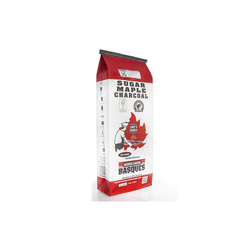 Stump Chunks: Sugar Maple Lump Charcoal for Grilling - Fast-Lighting