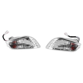 Pair Front Turn Signal Light Plastic 204360F Fit for Piaggio Vespa lx lxv s 50 125 150