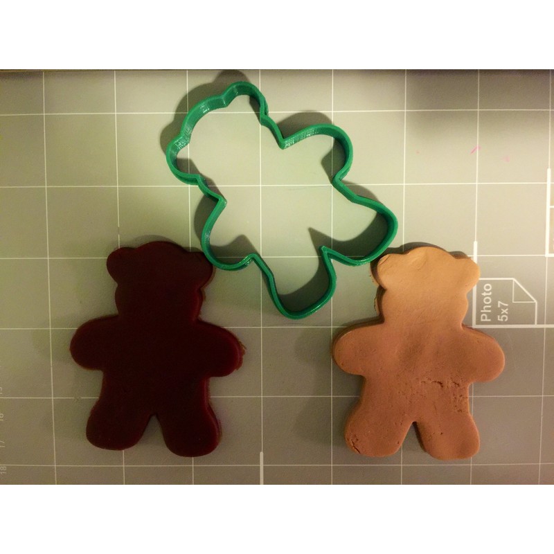 Teddy Bear Cookie Cutter (3 inches)
