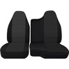 ESMING 60/40 Split Bench Highback Seats Oxford Fabric Seat Covers