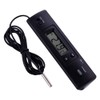 Digital Thermometer, Electronic LCD Temperature Humidity Meter Probe Sensor Wired