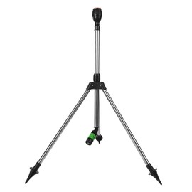 Sprinkler Tripod 360 Degree Rotating Automatic Irrigation Head Liftable Spraying Stand for Garden Lawn