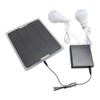 Solar Light Bulbs Outside Portable Outdoor Rechargeable LED Tent Waterproof