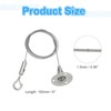 sourcing map 150 x 1.5mm Adjustable Hanging Wires Kit, Heavy