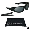Motorcycle Sunglasses Goggles Interchangeable Temple Wide Extra Large Fit Mens