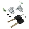 X AUTOHAUX Door Lock Cylinder Kit with 2 Keys for