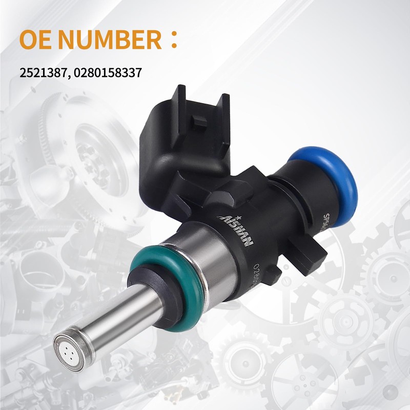 AISHAN 2PCS Fuel Injectors 4 Holes Compatible with Polaris General