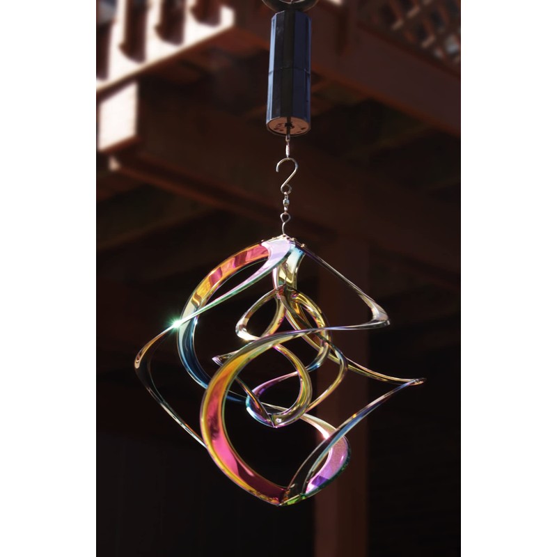 Red Carpet Studios 31065 Hanging Cosmix Wind Spinner, Double Helix,