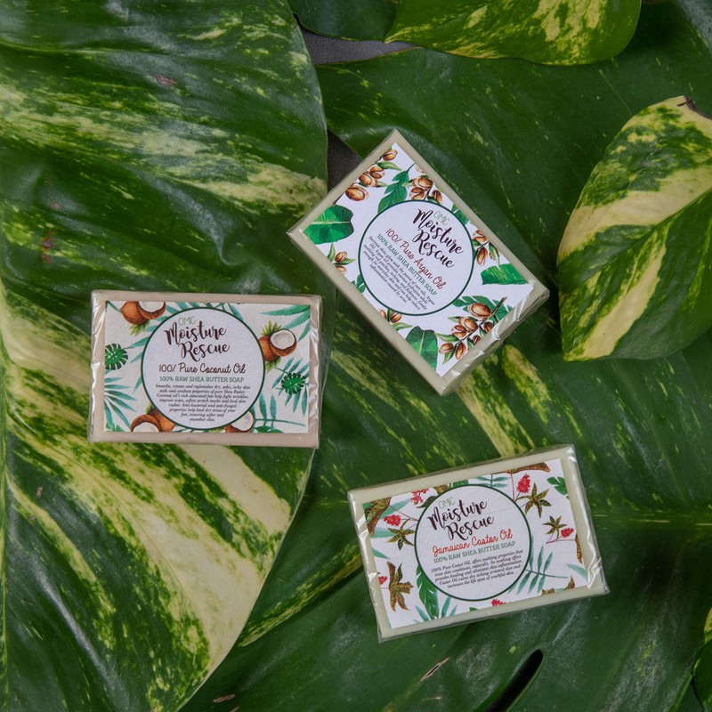Moisture Rescue Shea Butter Soap with Argan Oil