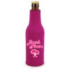 Beach Please Beer Bottle Coolie (Magenta)