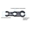 Slocable Solar Panel Connector Assembly Tool, Solar Wrenches/Spanner, Solar Disconnect