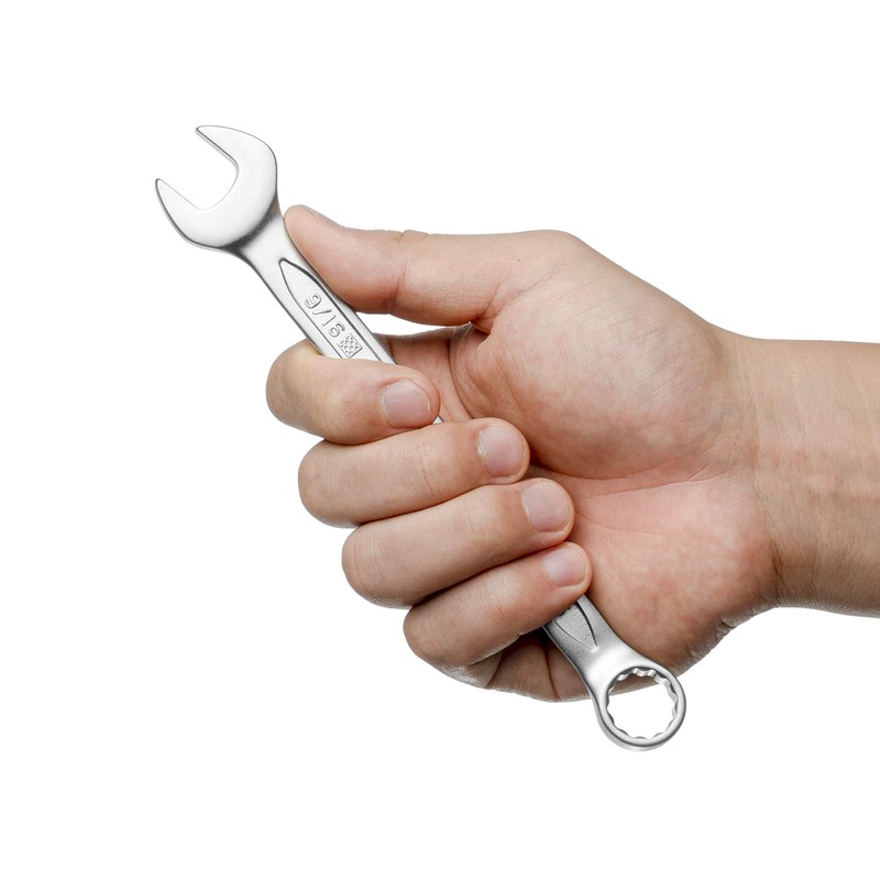 Jetech 9/16 inch Combination Wrench (12 Pack) - Durable SAE