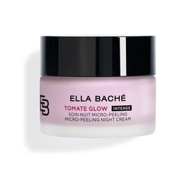 Ella Baché Tomate Glow Micro Exfoliating Night Cream 50 ml - Smoothing SOS Night Cream for Radiant, Regenerated Skin - Face Cream with Antioxidants & AHA Trio