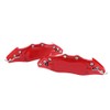 Qiilu Brake Caliper Covers, 2 Pieces Universal Disc Brake Caliper