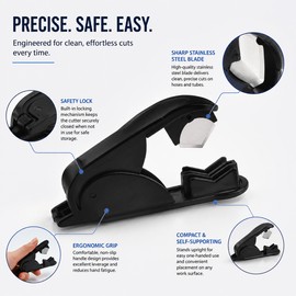 Plastic Tube Cutter for PU, PE & PVC Hose – Handheld Pipe Cutting Tool for Water Purifier, Plumbing & DIY Repairs