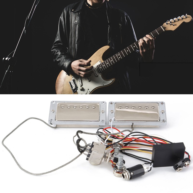 Humbucker Pickup Active Electronic Circuit Battery Box Set for GIBSON/LP