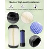 2 Pair Air Filter Replace LVU34503 LVU34504 Fit for John