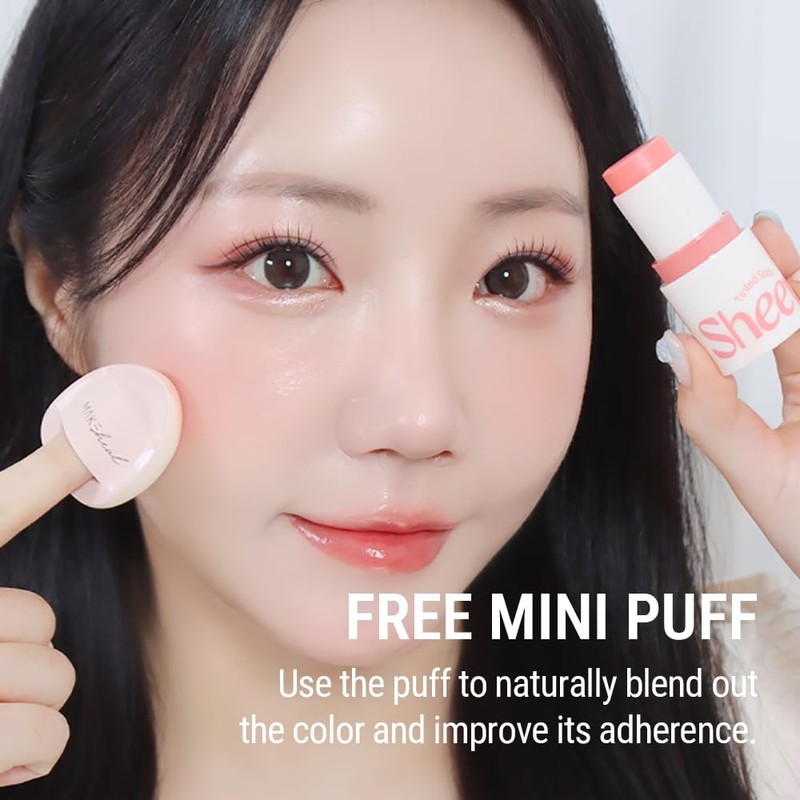 MAKEHEAL SHEER STICK BLUSH, 3 in 1 Multi stick, moisturizing,