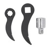 Cocoarm Pry Bar Wrench Adapter Köpfe Leistungsstarke und Flexible Toolkit