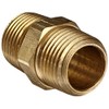 Anderson Metals 56122-08 Brass Pipe Fitting, Hex Nipple, 1/2" x