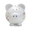 Child to Cherish Ceramic Piggy Bank for Girls, Shabby Chic