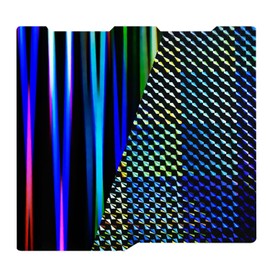 RugooSpink 256 x 268 mm Cobra 3/Cobra 3 Combo Double Sided Sheet Smooth Steel Sheet H1H Platform Build Sheet (Phantom + Light Beam) Heated Bed for Anycubic 3D Printer