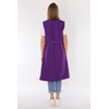 Women's Sleeveless Cooking Apron Apron Button Coat Plain House Dress,