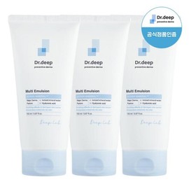 Dr. Deep (현대Hmall)닥터딥 멀티에멀젼 150ml x3 +3종 체험키트 증정 (Hyundai Hmall) Dr. Deep Multi Emulsion 150ml x3 + 3 Types of Sample Kit Gift