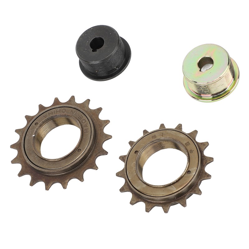 2PCS Freewheel Left Drive Adapter Set Iron 16T 18T Bike