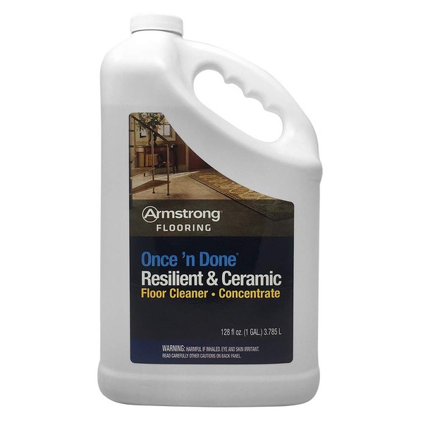 Armstrong Once and Done Resilient & Ceramic Floor Cleaner Concentrate 1 Gallon