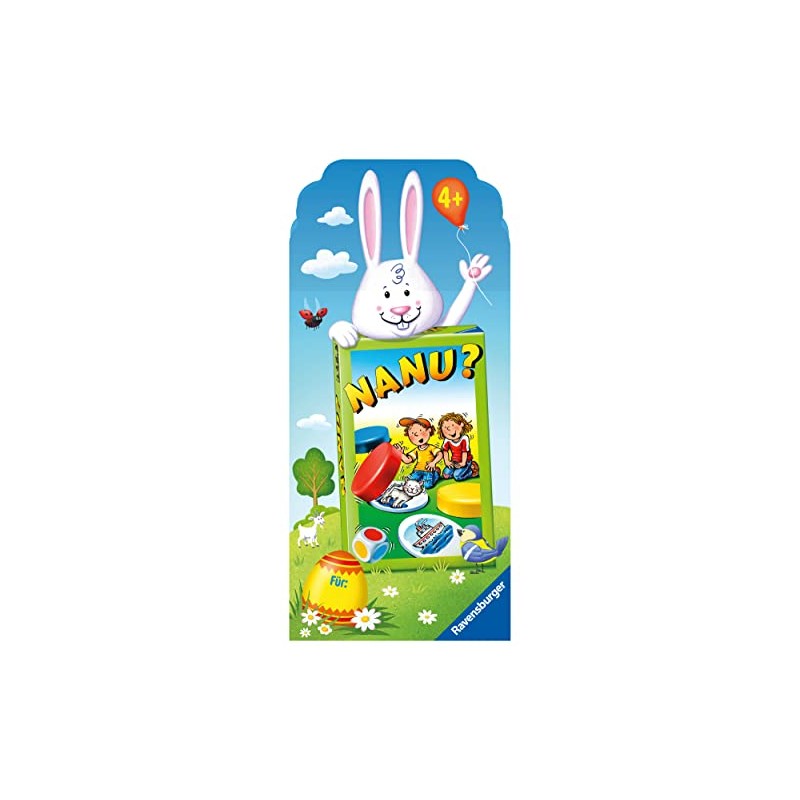 Ravensburger 80544 Easter Action Nanu? Gift Game for 2-4 Players,