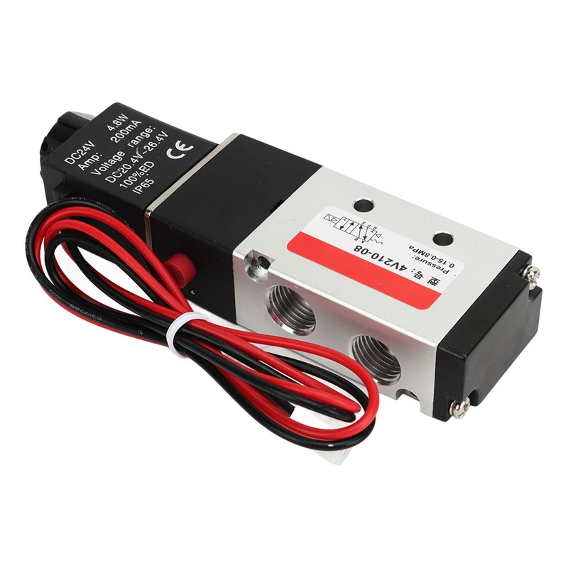 Electric Solenoid Air Valve 4V210 08 5 Way 2 Position