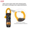 CEM Digital Clamp Meter with O-Shaped Jaw, Auto-ranging Voltage Tester