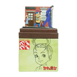 Sankei MP07-127 Studio Ghibli Mini Series Aya and Witch for New House Papercraft