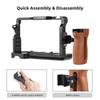 Andoer Universal Top/ Side Handle for Camera Cage Left/ Right
